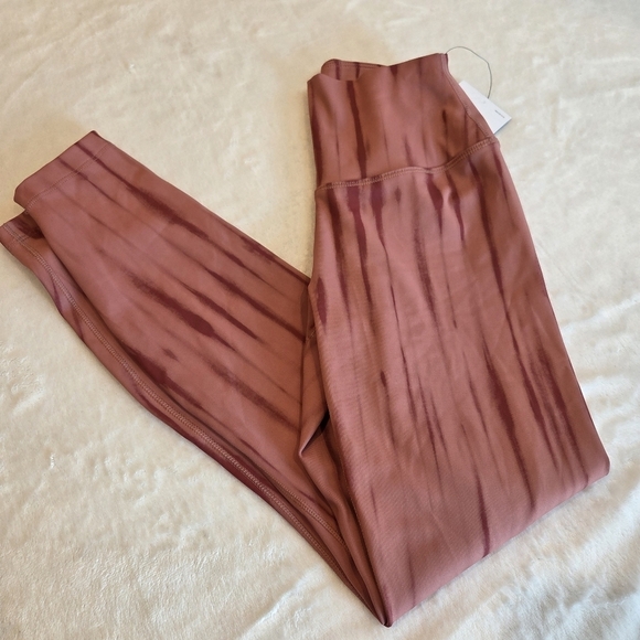 Nike One Dri-FIT Women's Training Leggings Pecan / Rose Clay (FZ7272-634) XS New - Picture 11 of 13